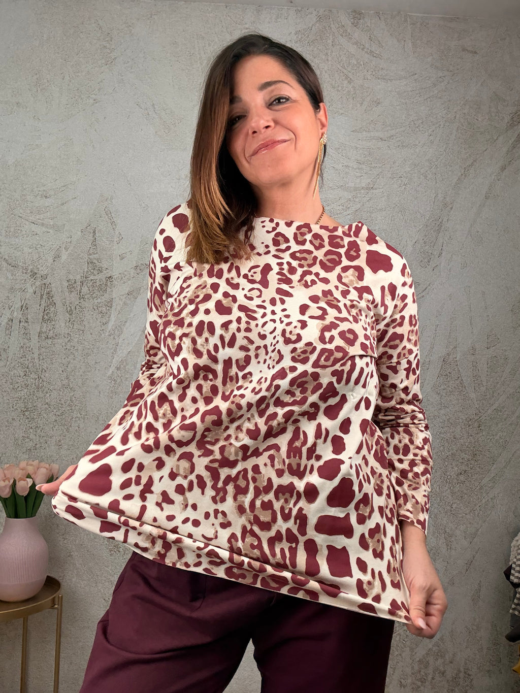 T-shirt Basic maculata