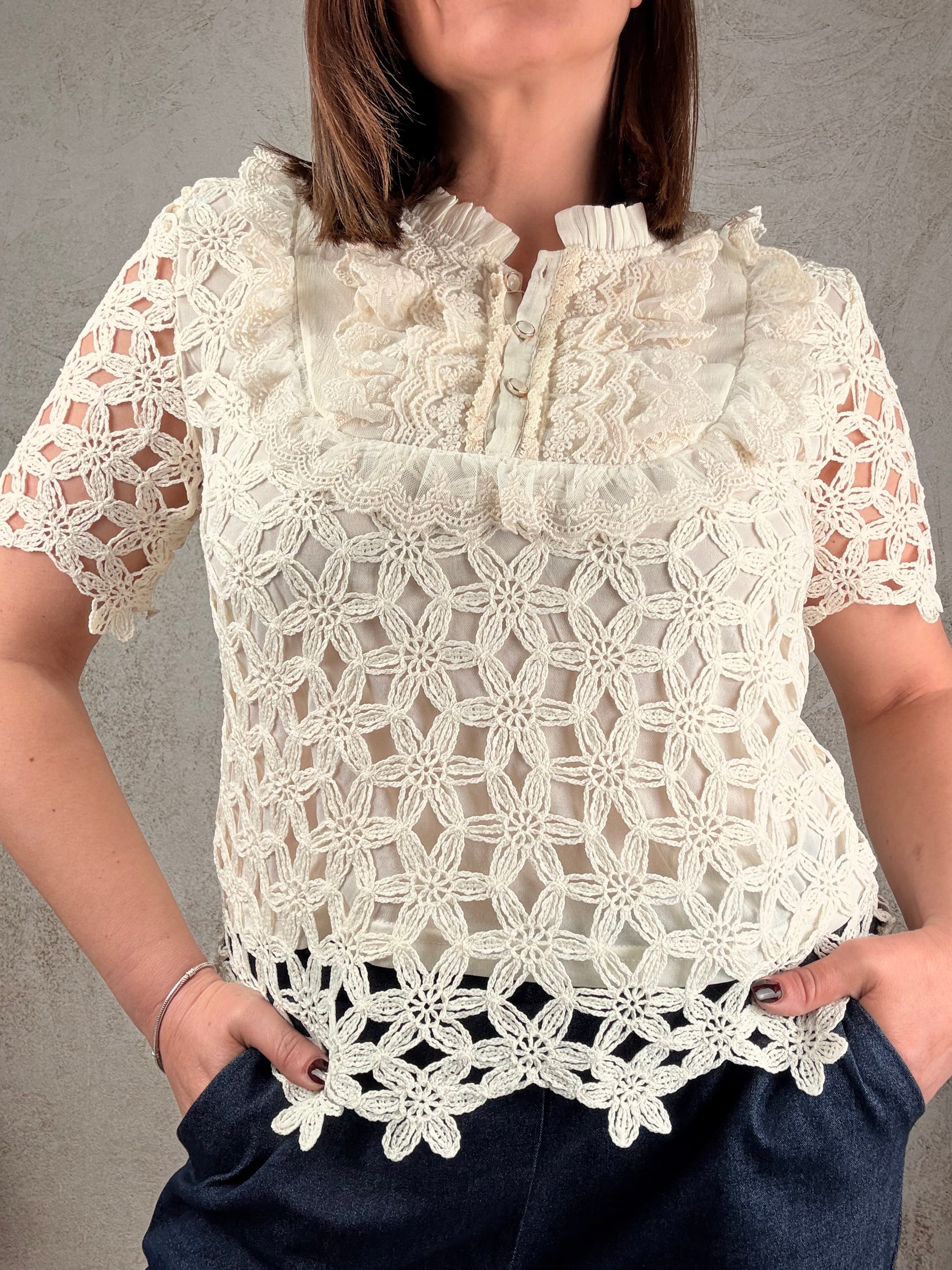 Blusa Fiordilatte