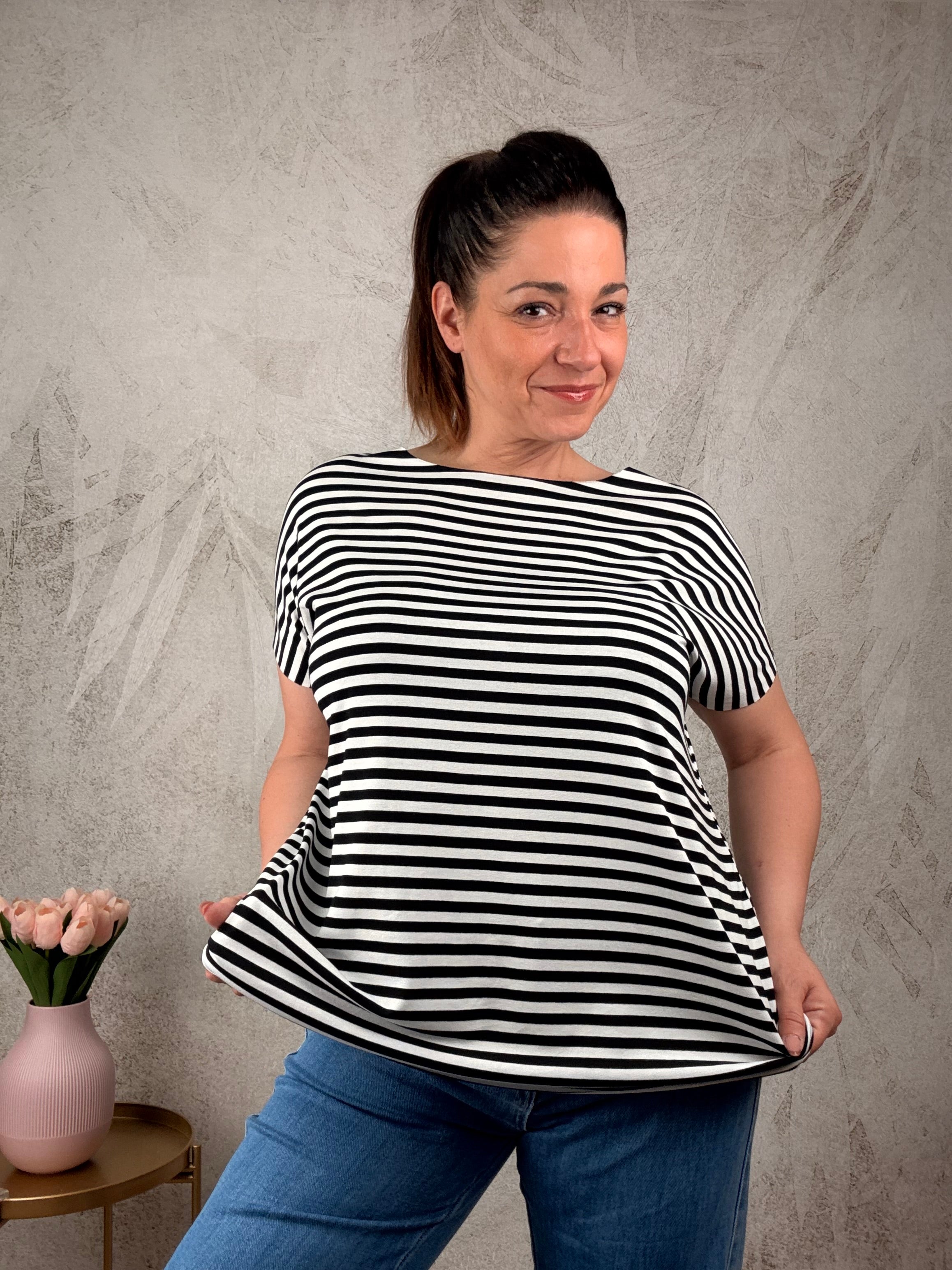 T-shirt a righe