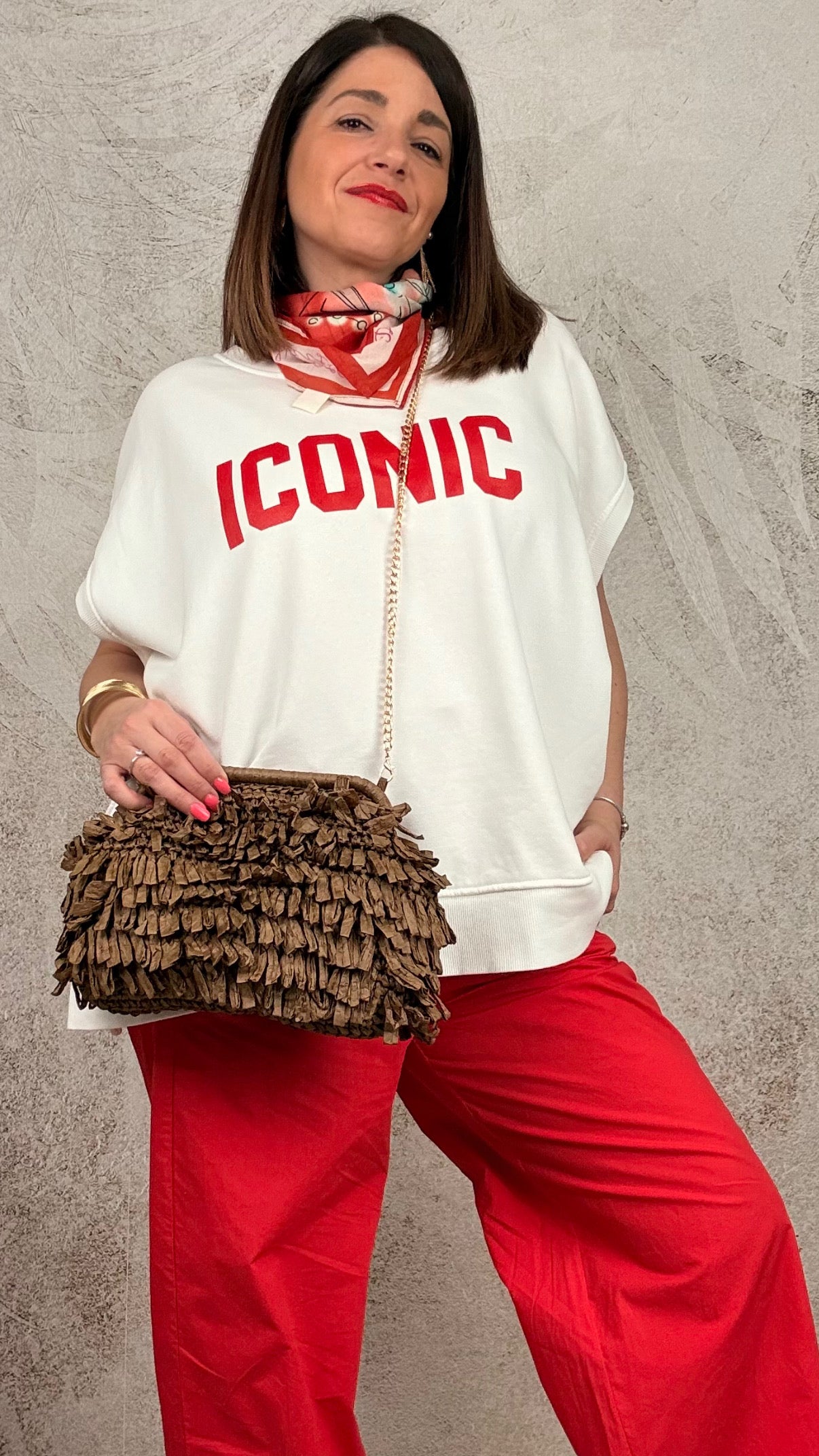 Pochette tracolla Rame