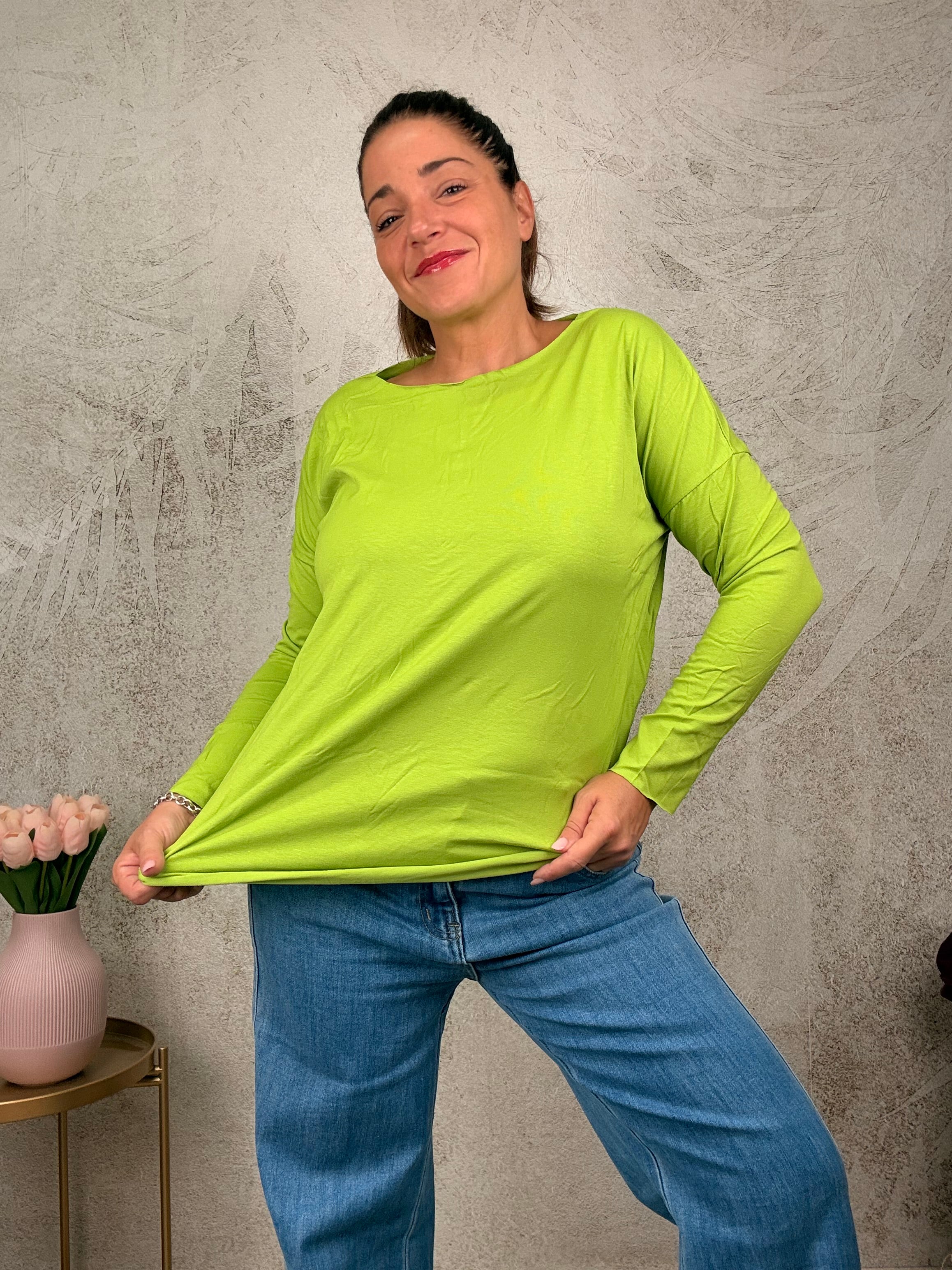 T-shirt Basic manica lunga