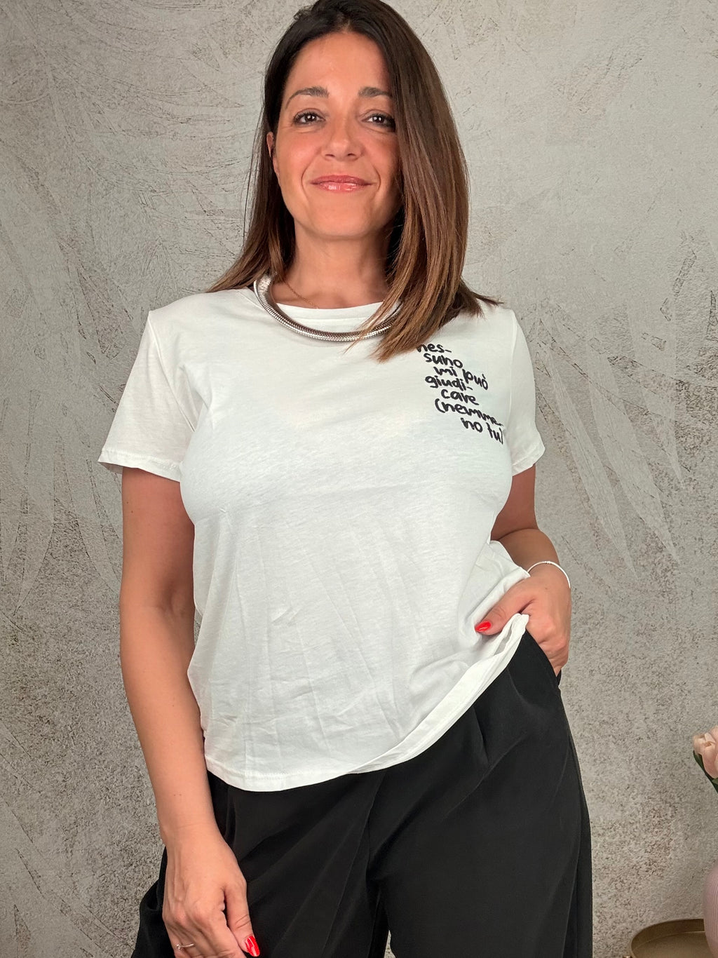 T-shirt Nessuno mi puó giudicare