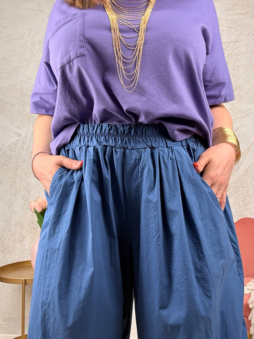 Pantalone Celeste