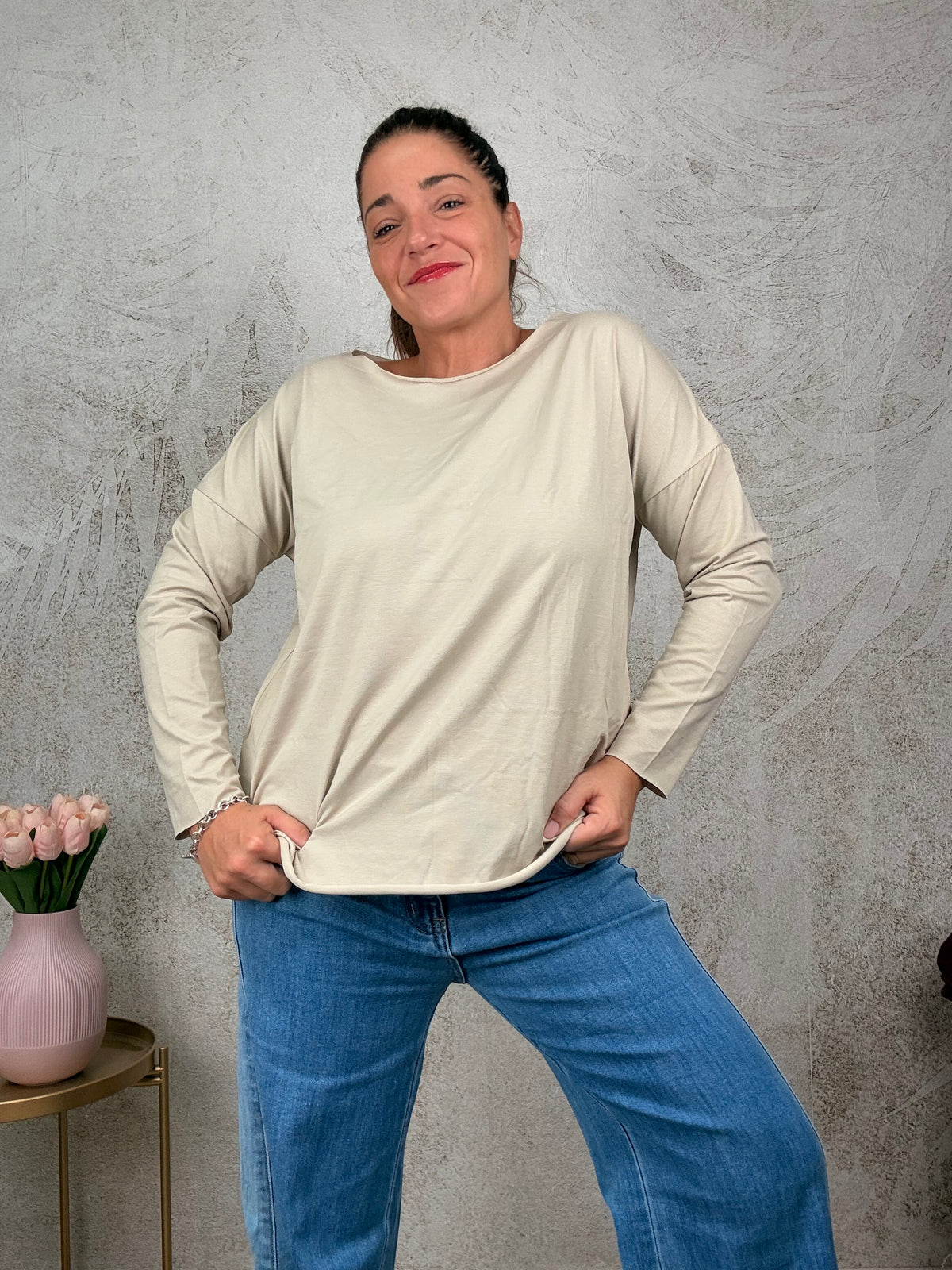 T-shirt Basic manica lunga