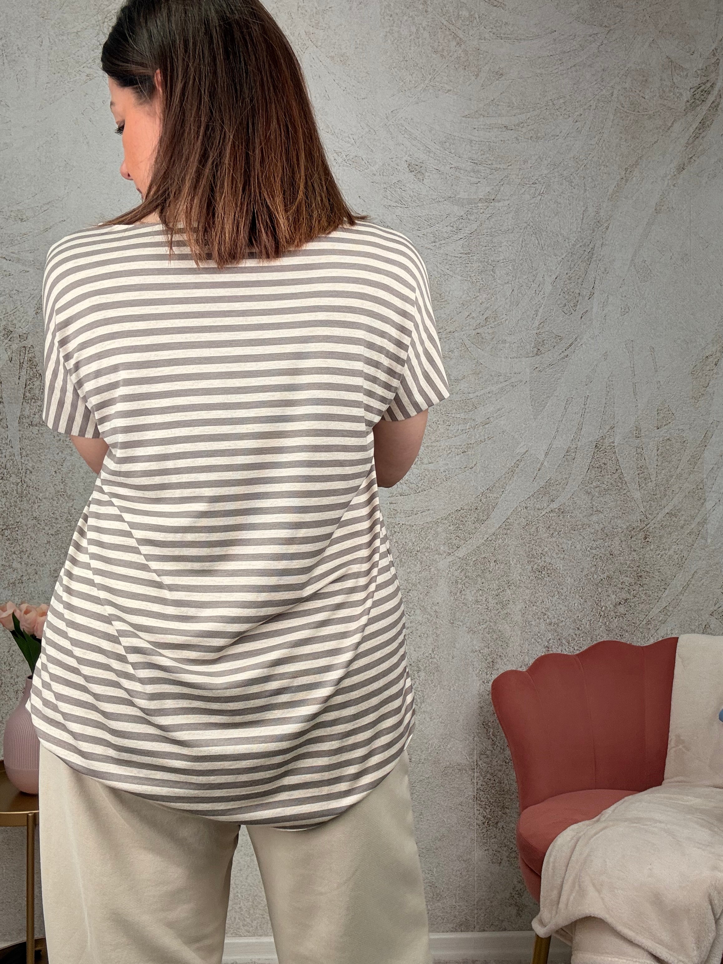 T-shirt a righe