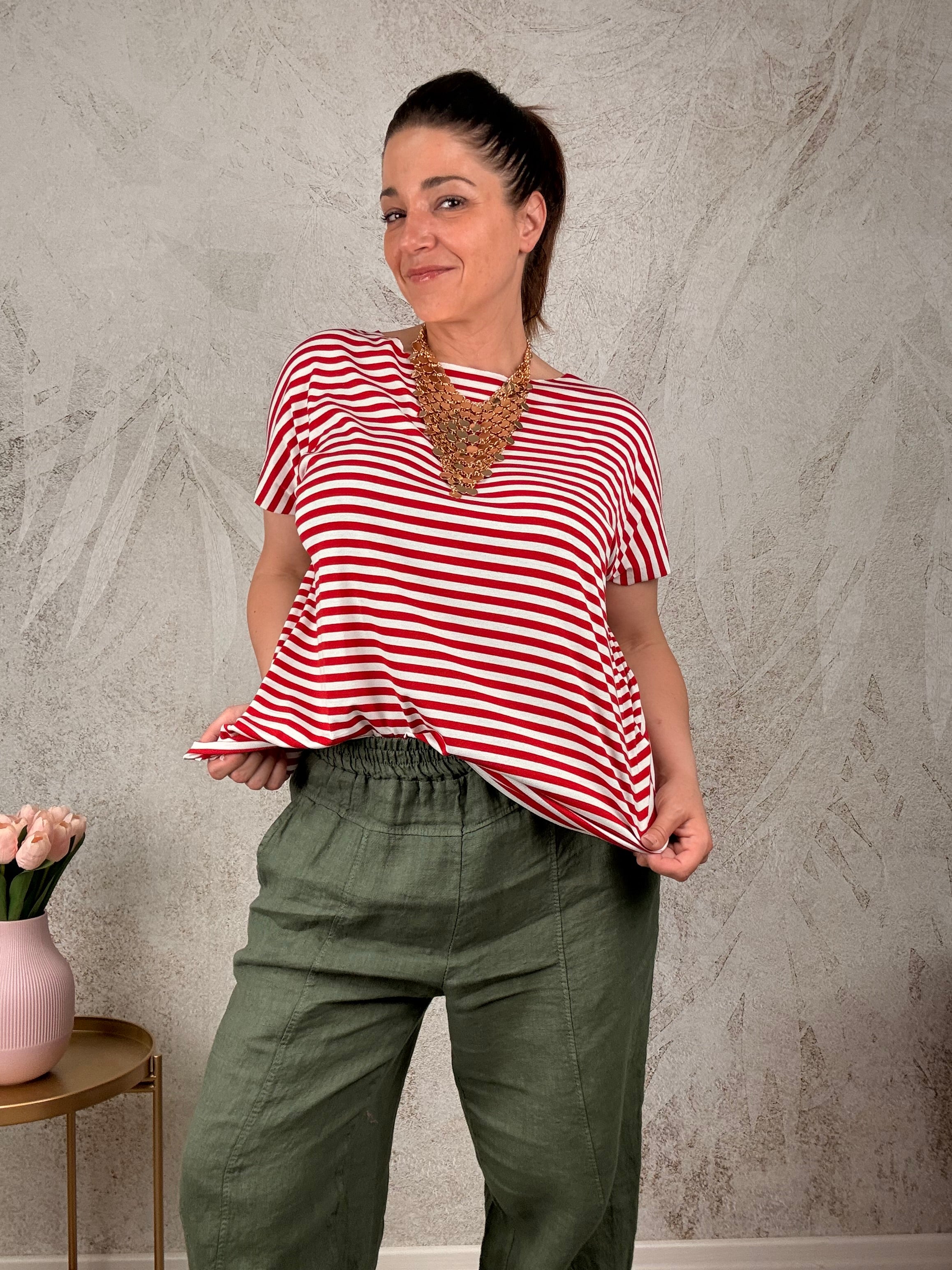 T-shirt a righe