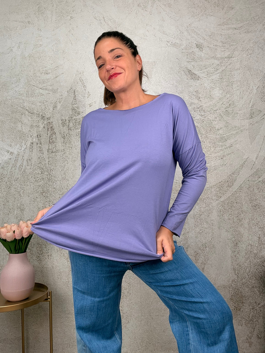 T-shirt Basic manica lunga