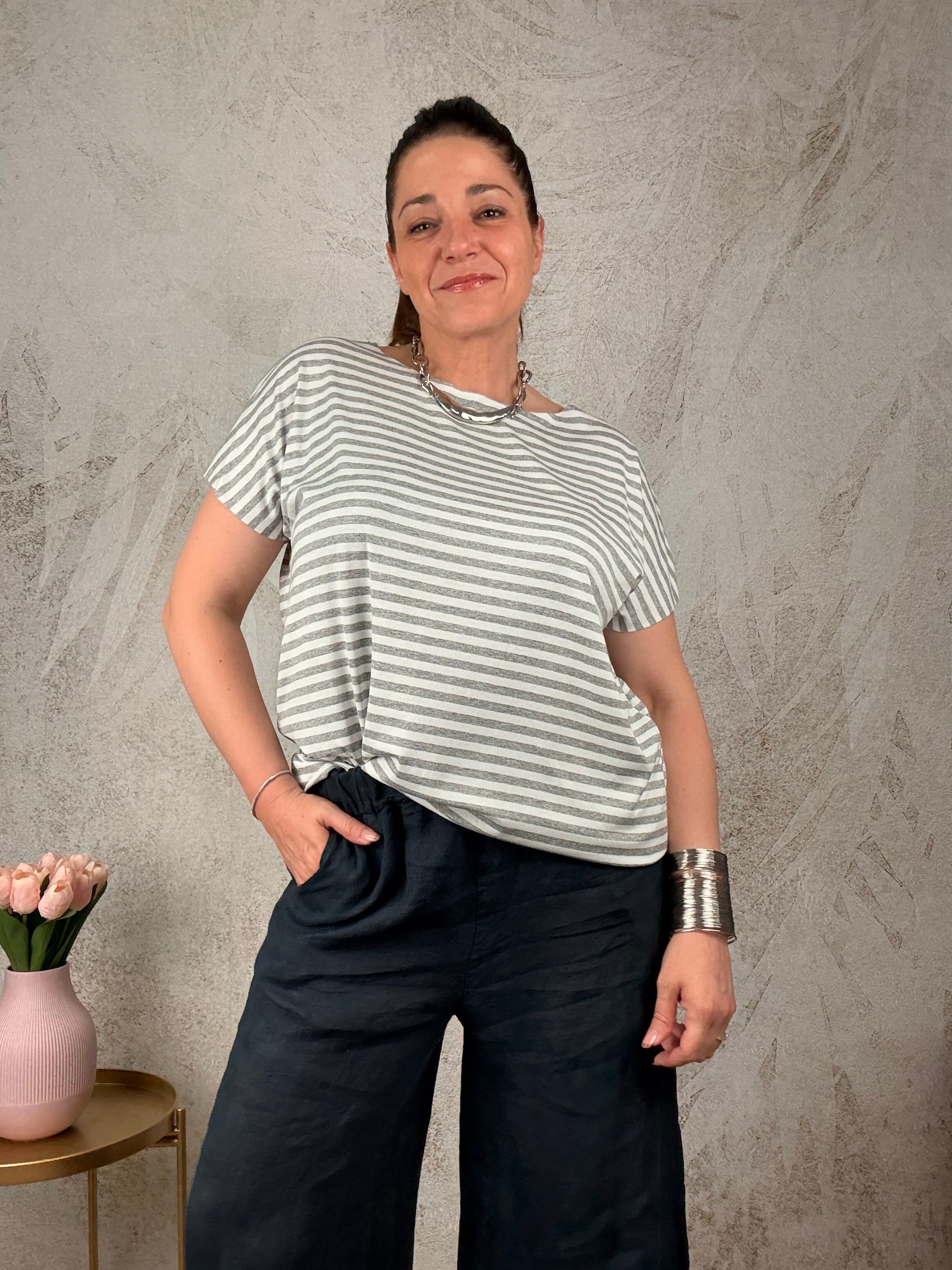 T-shirt a righe