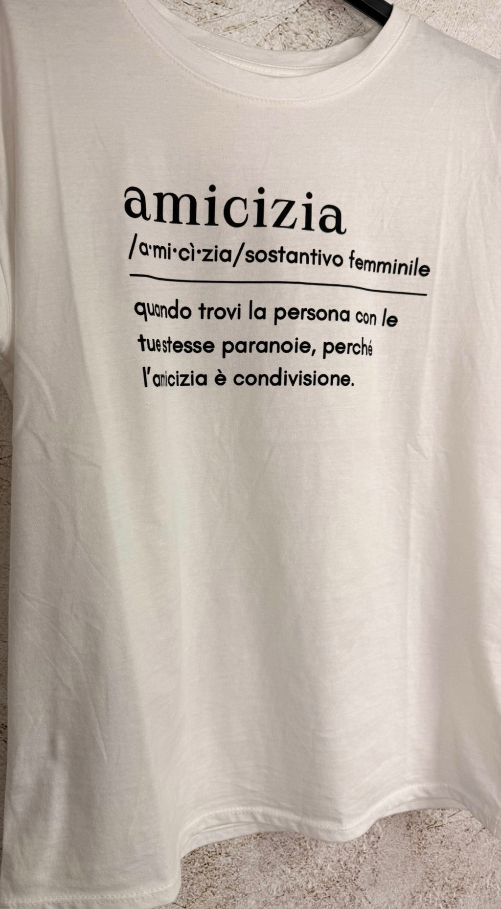T-shirt Amicizia