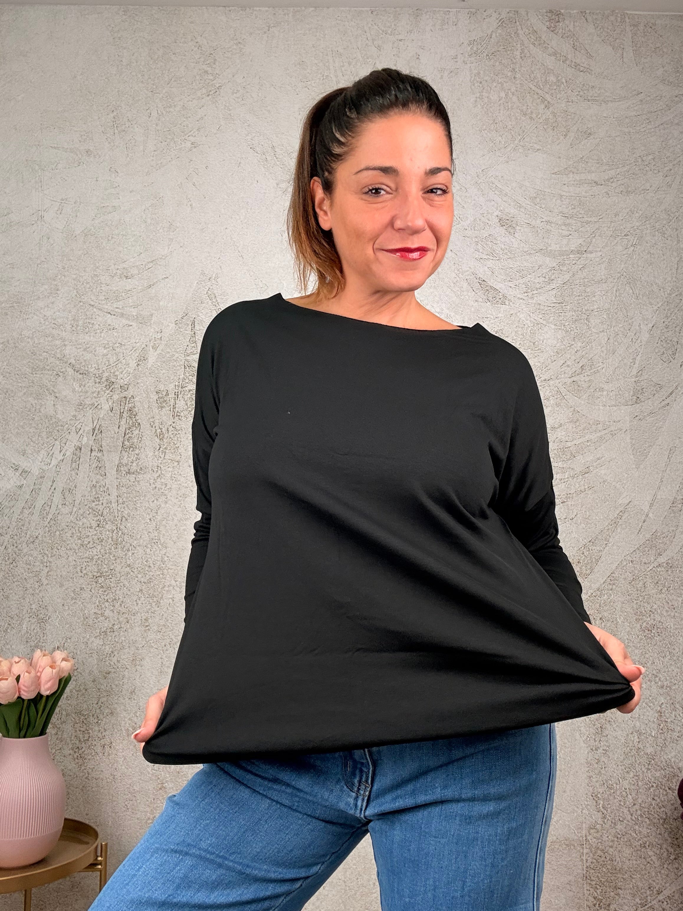 T-shirt Basic manica lunga