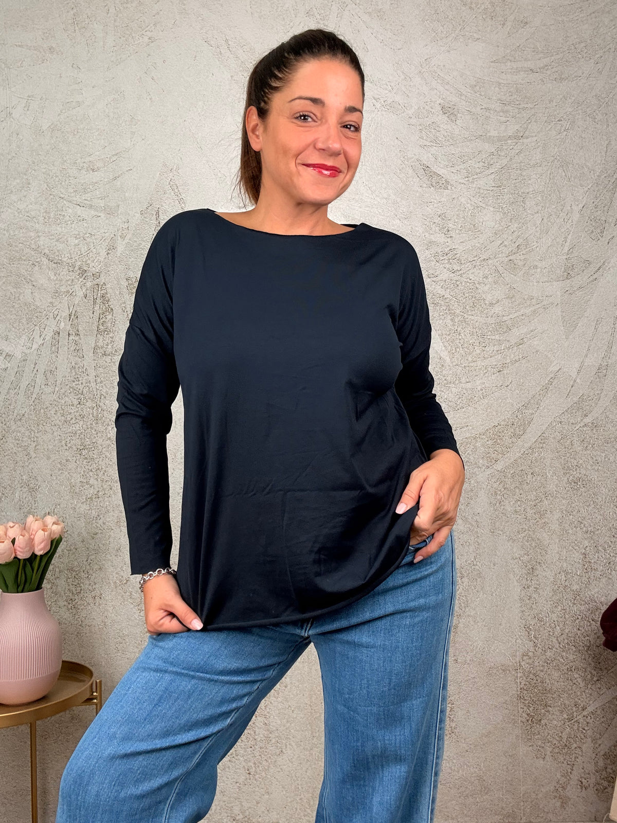 T-shirt Basic manica lunga