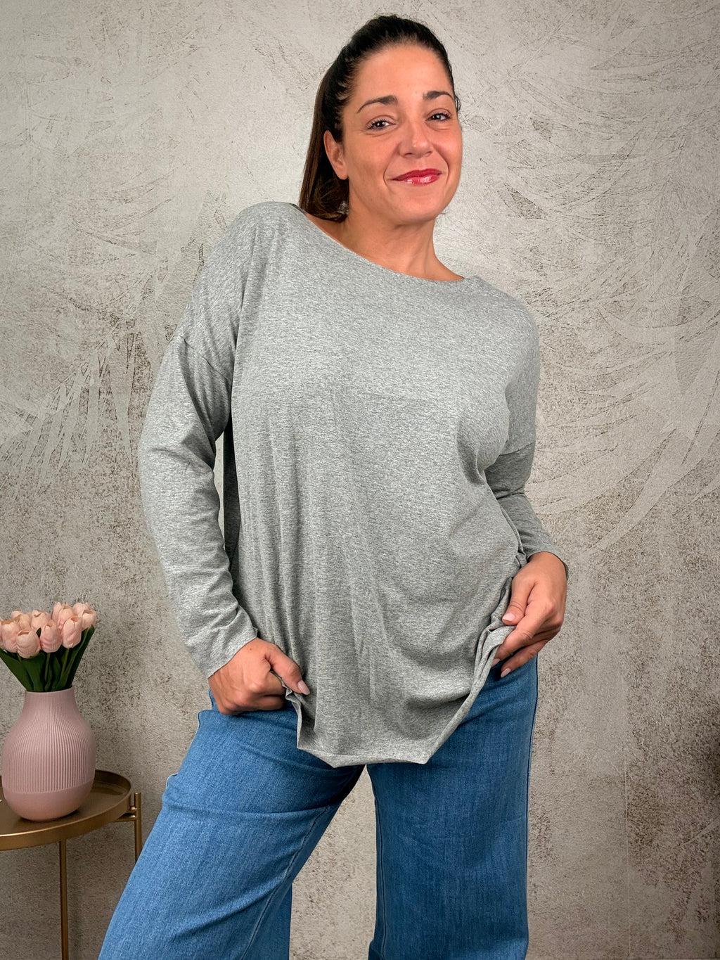 T-shirt Basic manica lunga