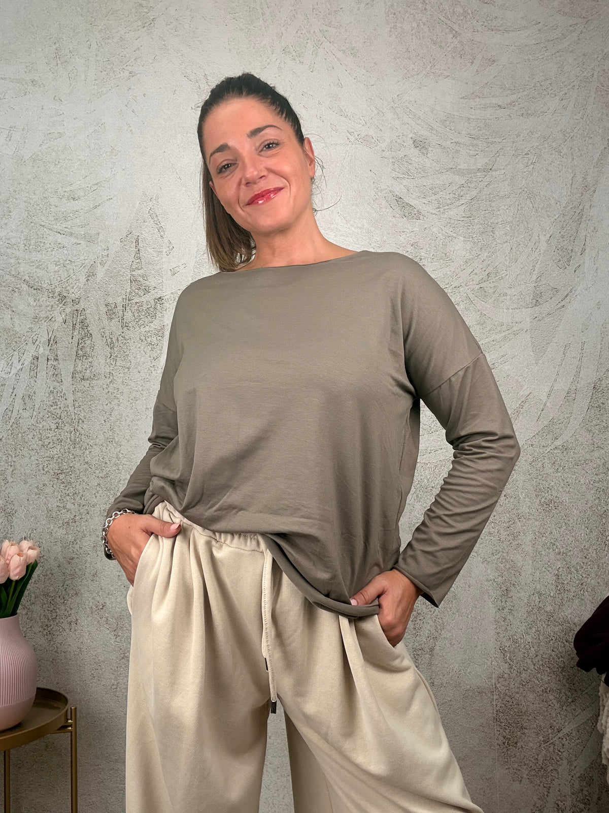 T-shirt Basic manica lunga