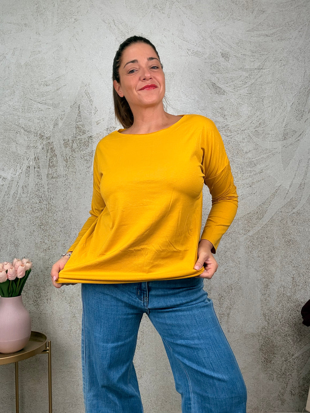 T-shirt Basic manica lunga