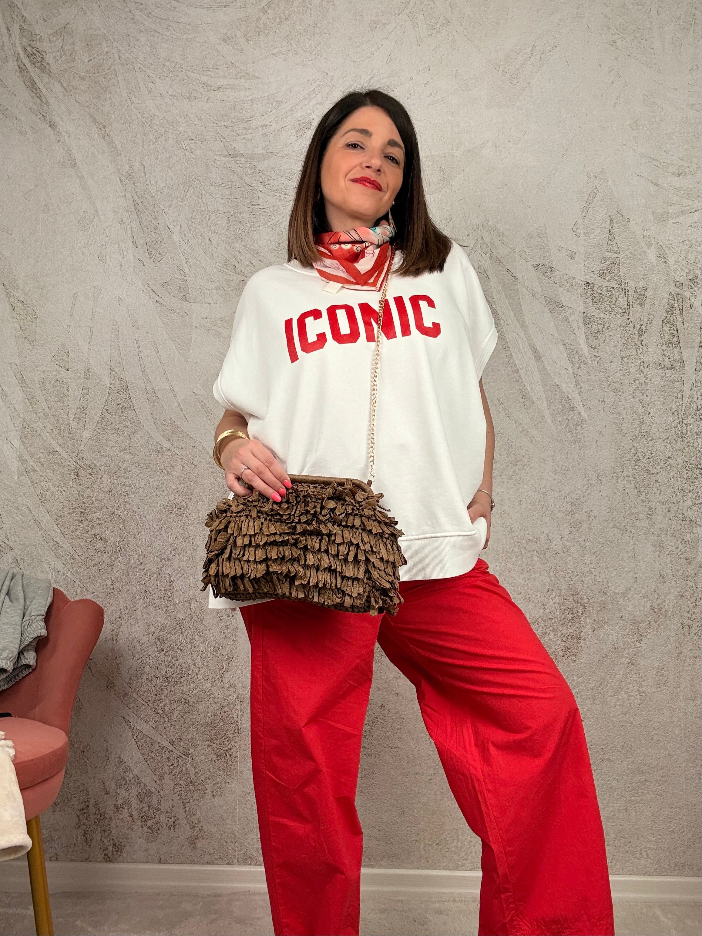 Pochette tracolla Rame