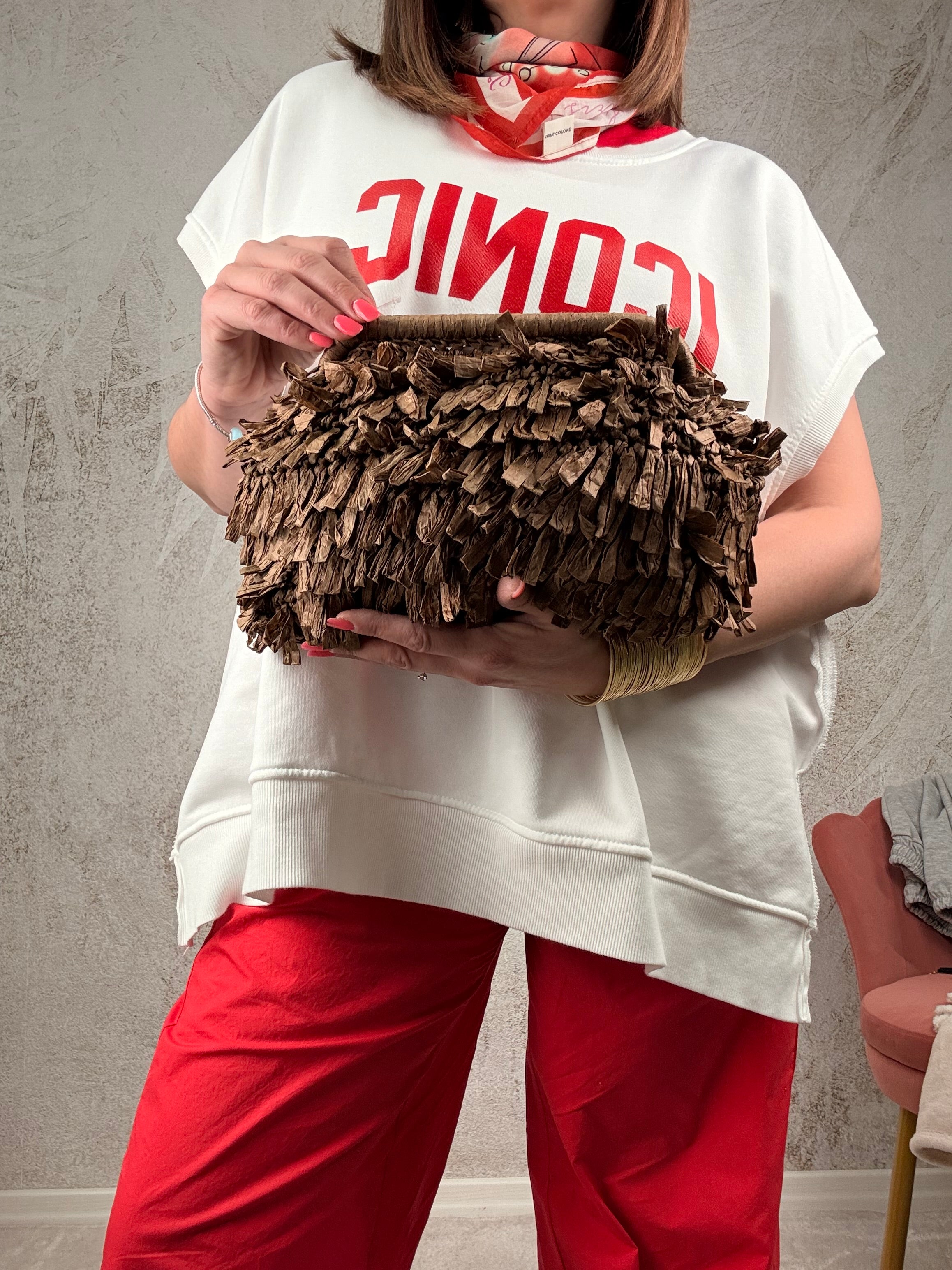 Pochette tracolla Rame