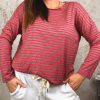 T-shirt Francy grigio/rosso - immagine 3