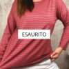 T-shirt Francy grigio/rosso