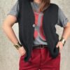 Gilet Prisca nero