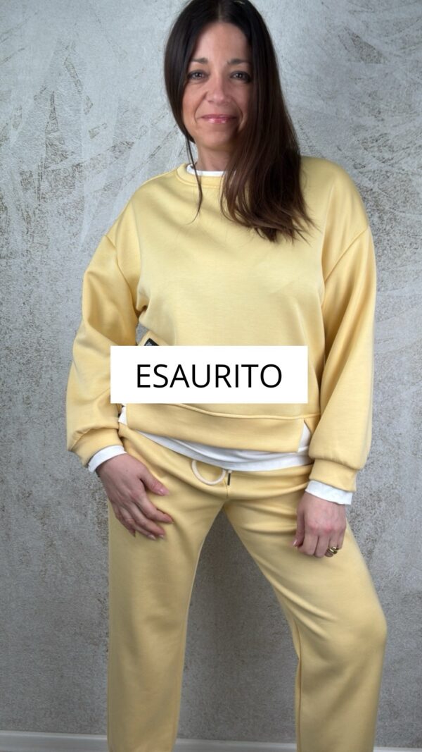 Completo Matilde giallo pastello