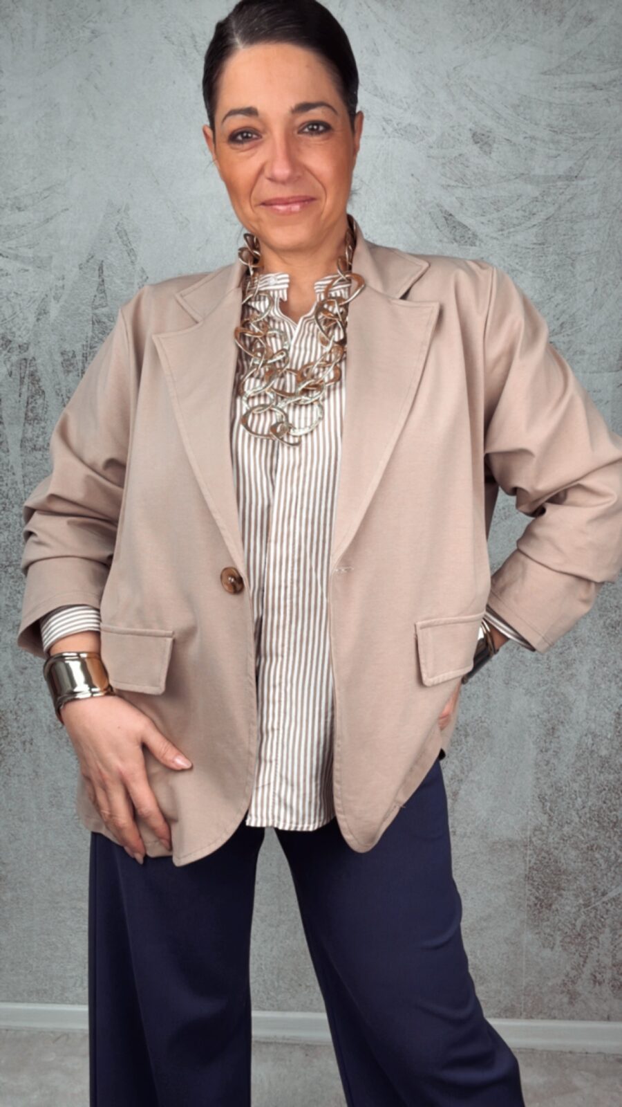 Blazer Giorgia beige - immagine 2