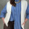 Gilet Prisca burro