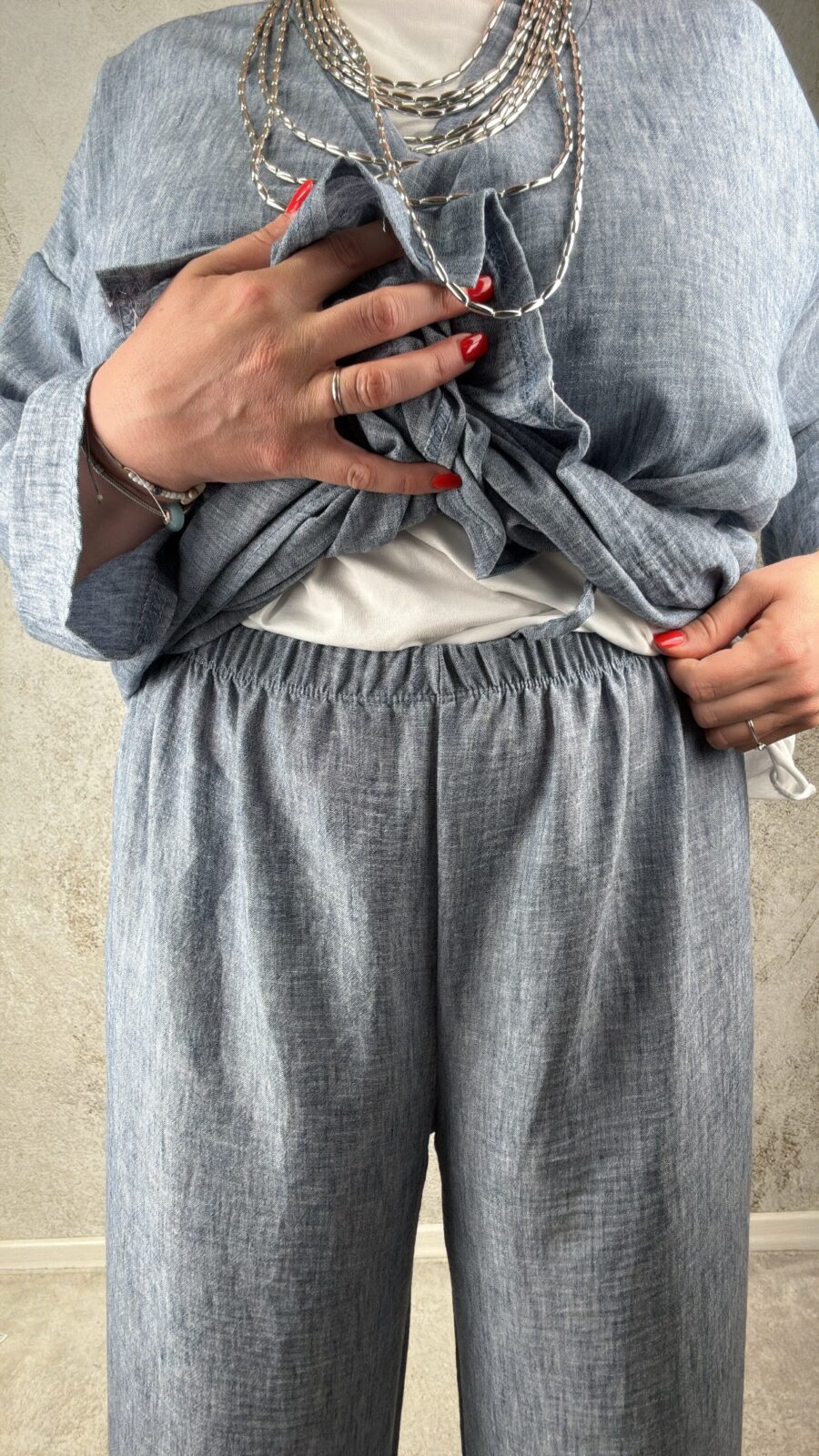 Completo Asia blu jeans - immagine 4