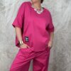 Tuta Alice m/c fucsia