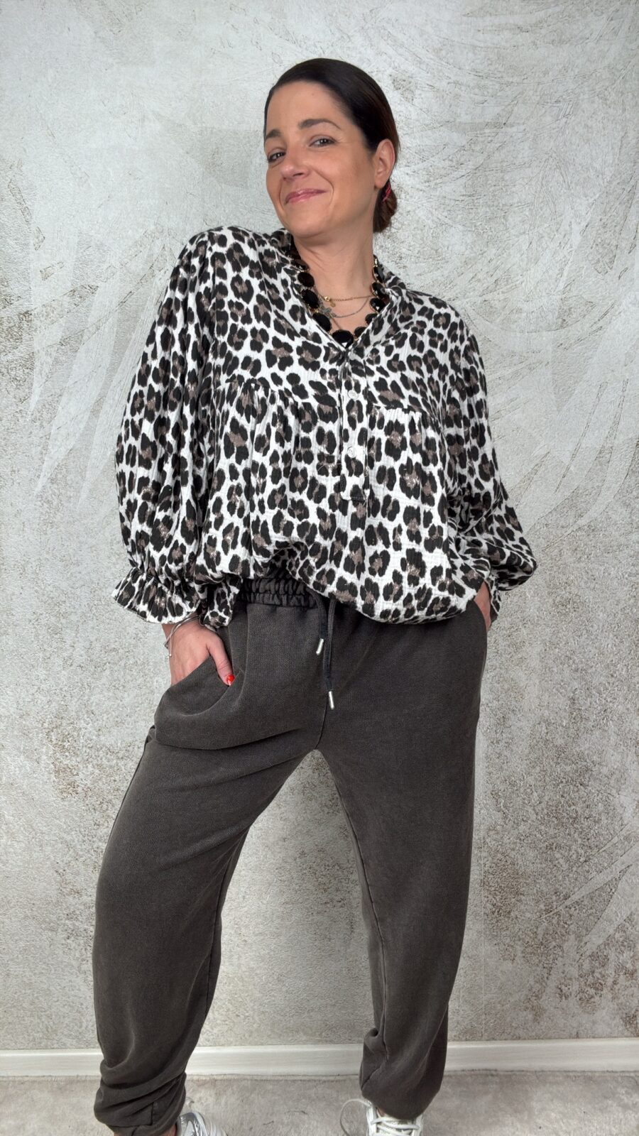 Pantalone Caterina nero