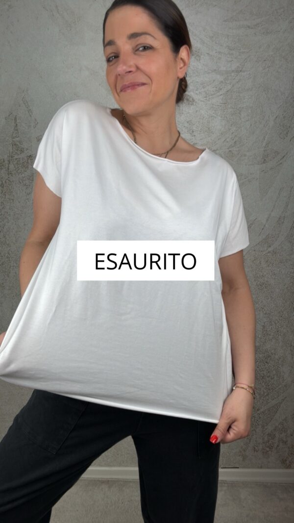 T-shirt basic bianco