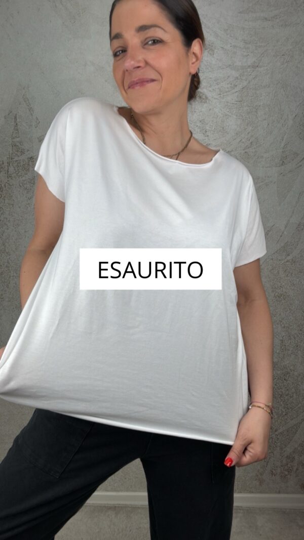 T-shirt basic bianco
