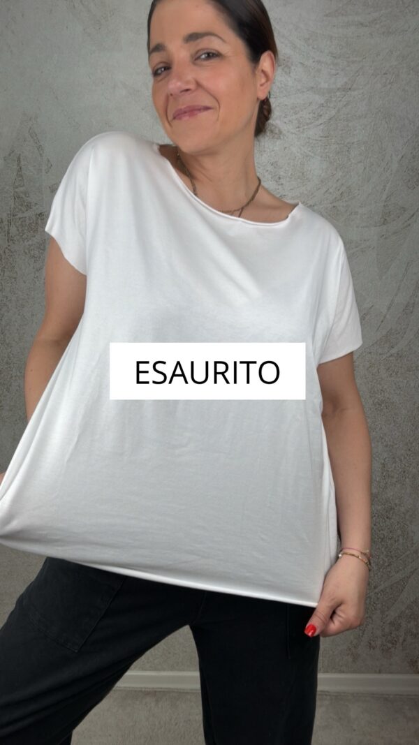 T-shirt basic bianco