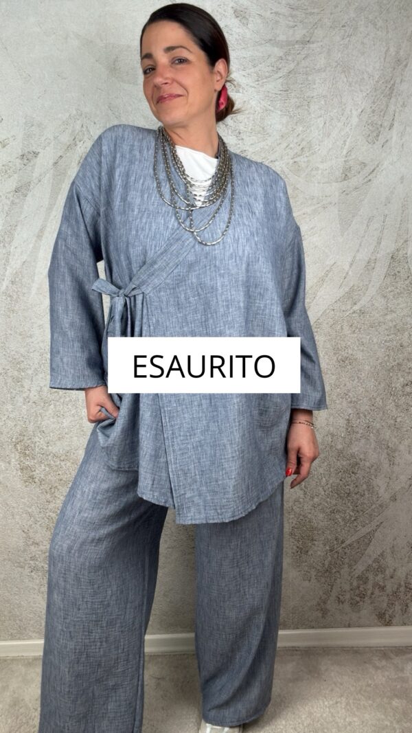 Completo Asia blu jeans