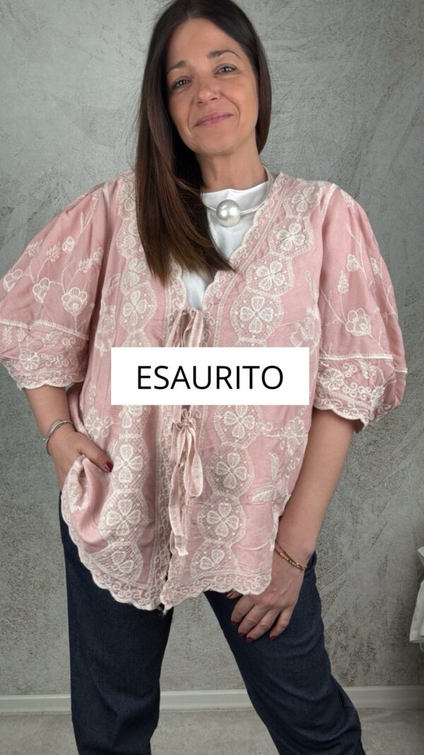 Blusa Frida cipria