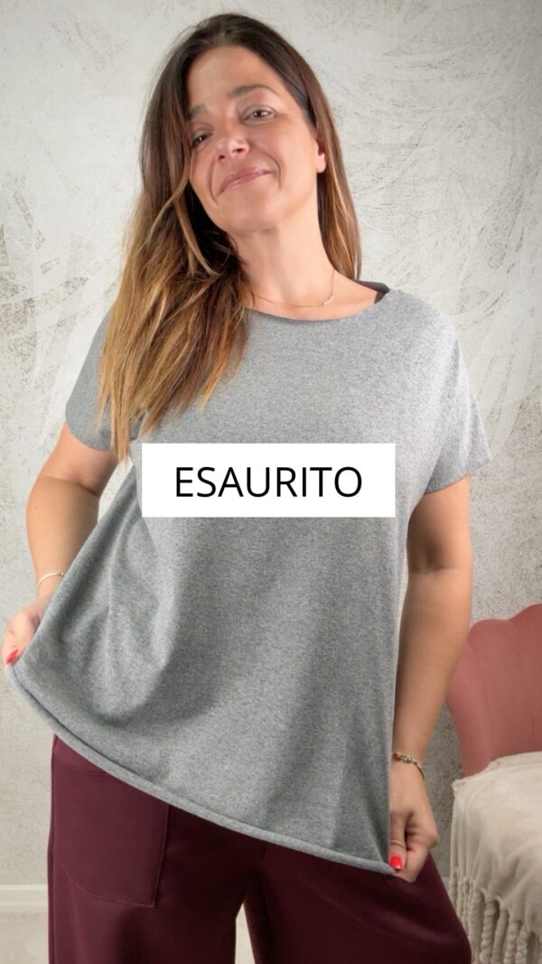 T-shirt basic grigio