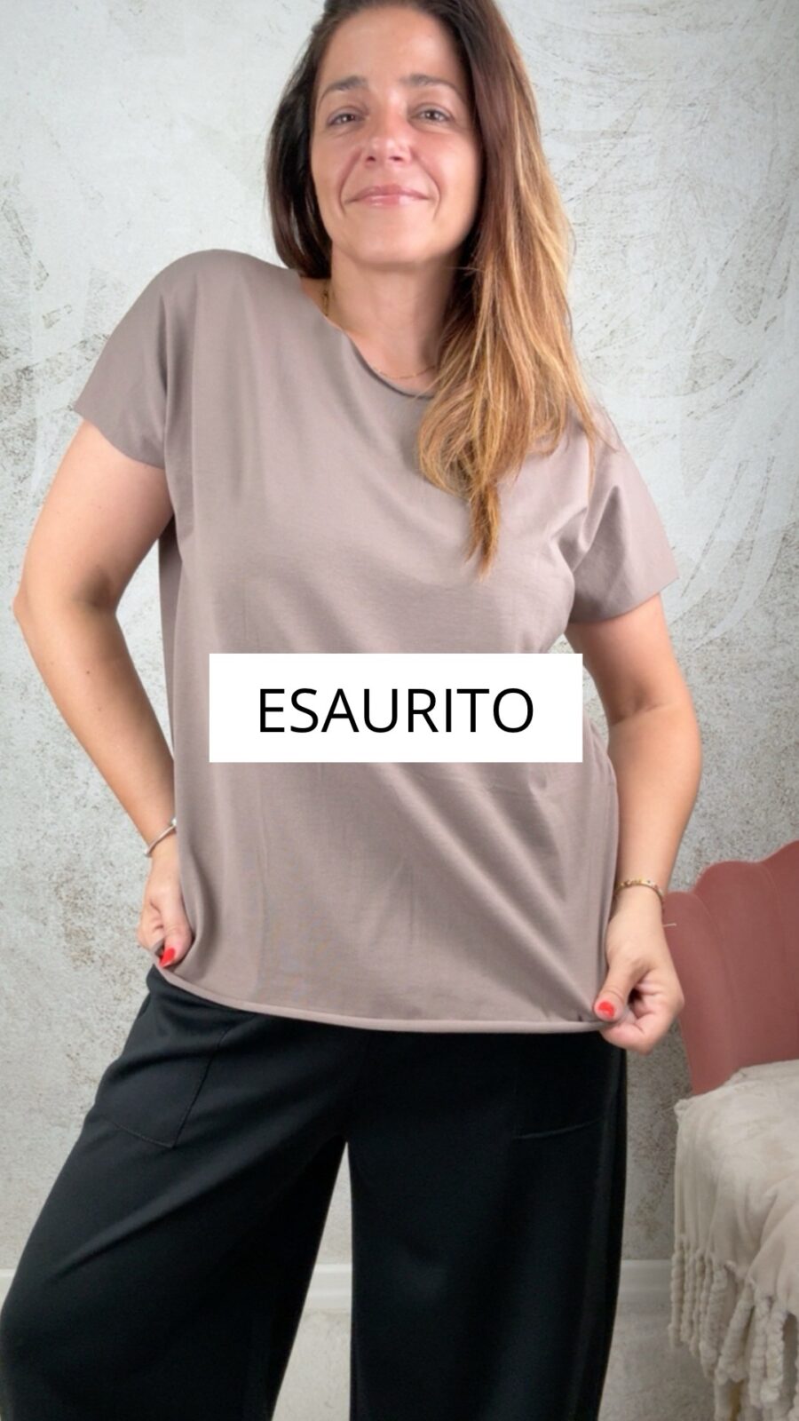 T-shirt basic fango