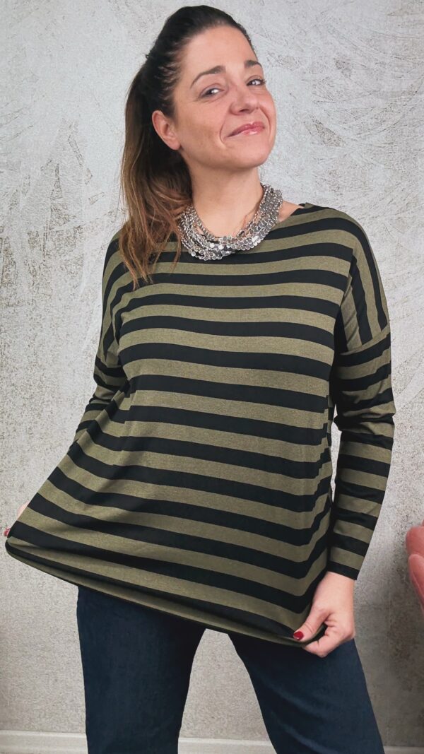 T-shirt Tullia militare