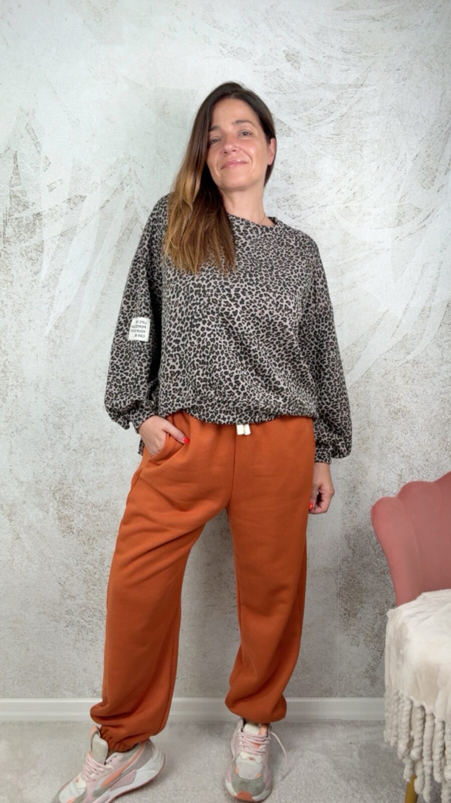 Pantalone Safira ruggine - immagine 2