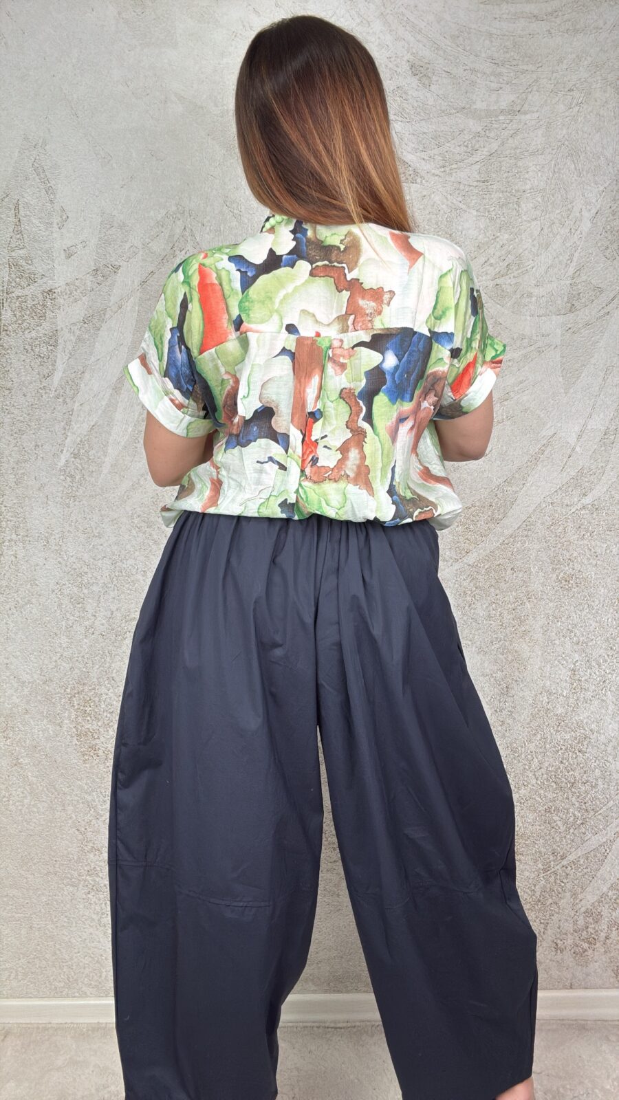 Pantalone Aria blu - immagine 3