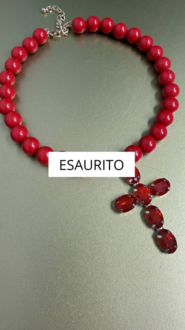 Collana Leone corallo