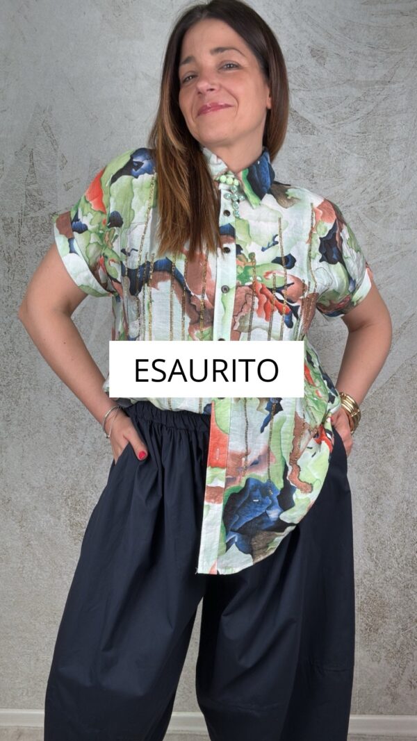 Camicia Fiorella verde