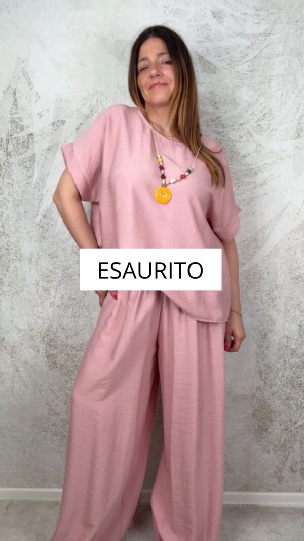 Completo Camilla rosa pepe