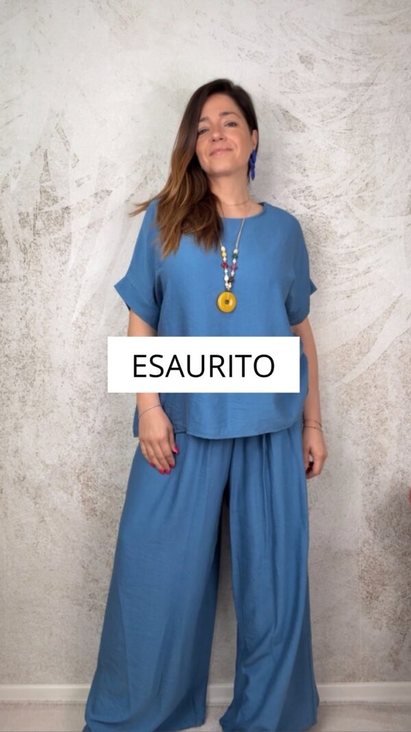 Completo Camilla blu jeans