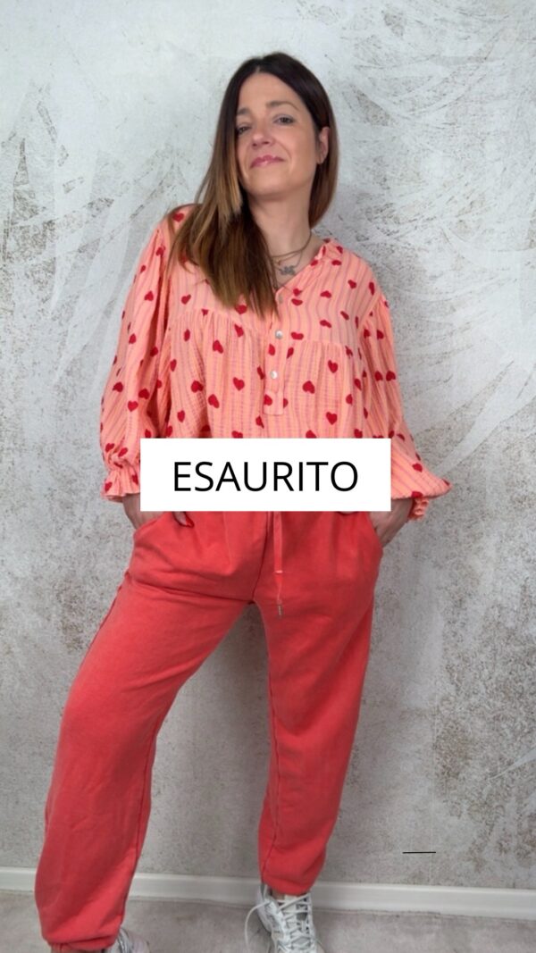 Pantalone Caterina rosso