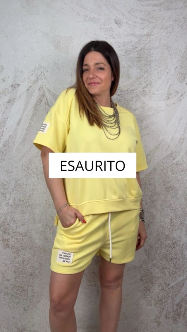 Completo Melissa giallo