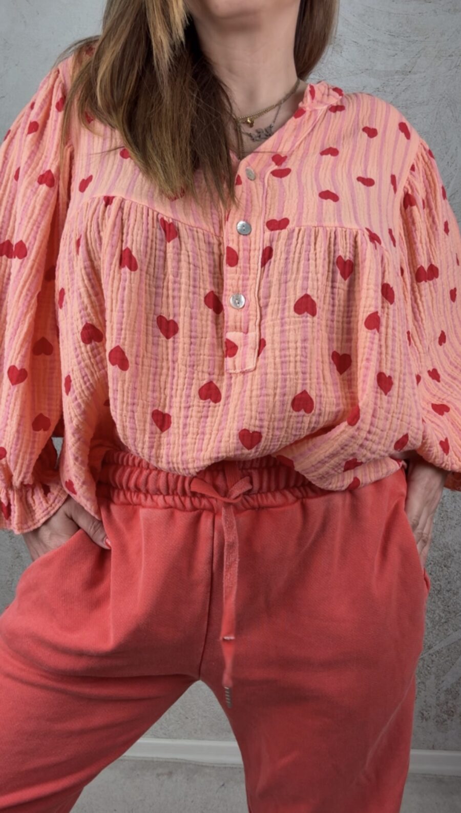 Pantalone Caterina rosso - immagine 3