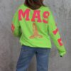 Felpa Namaste verde - immagine 2