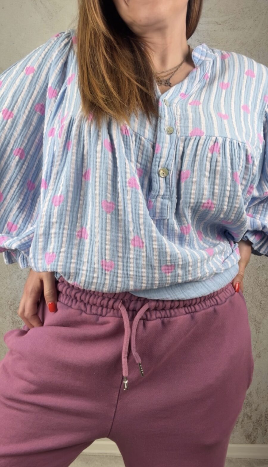 Pantalone Caterina lavanda - immagine 3