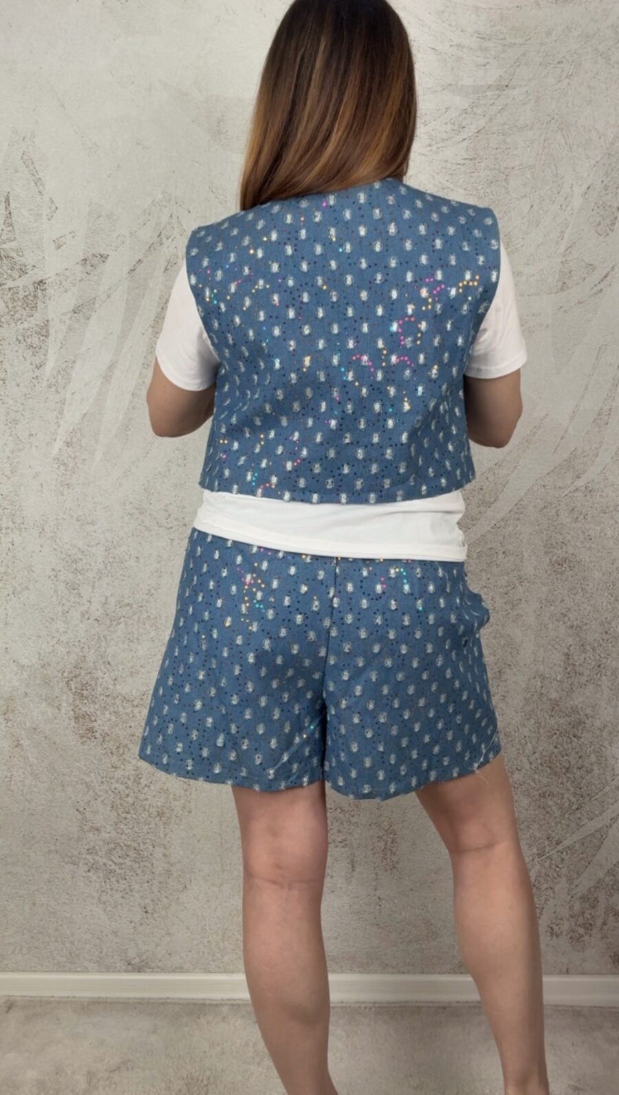 Coordinato Luce jeans - immagine 2