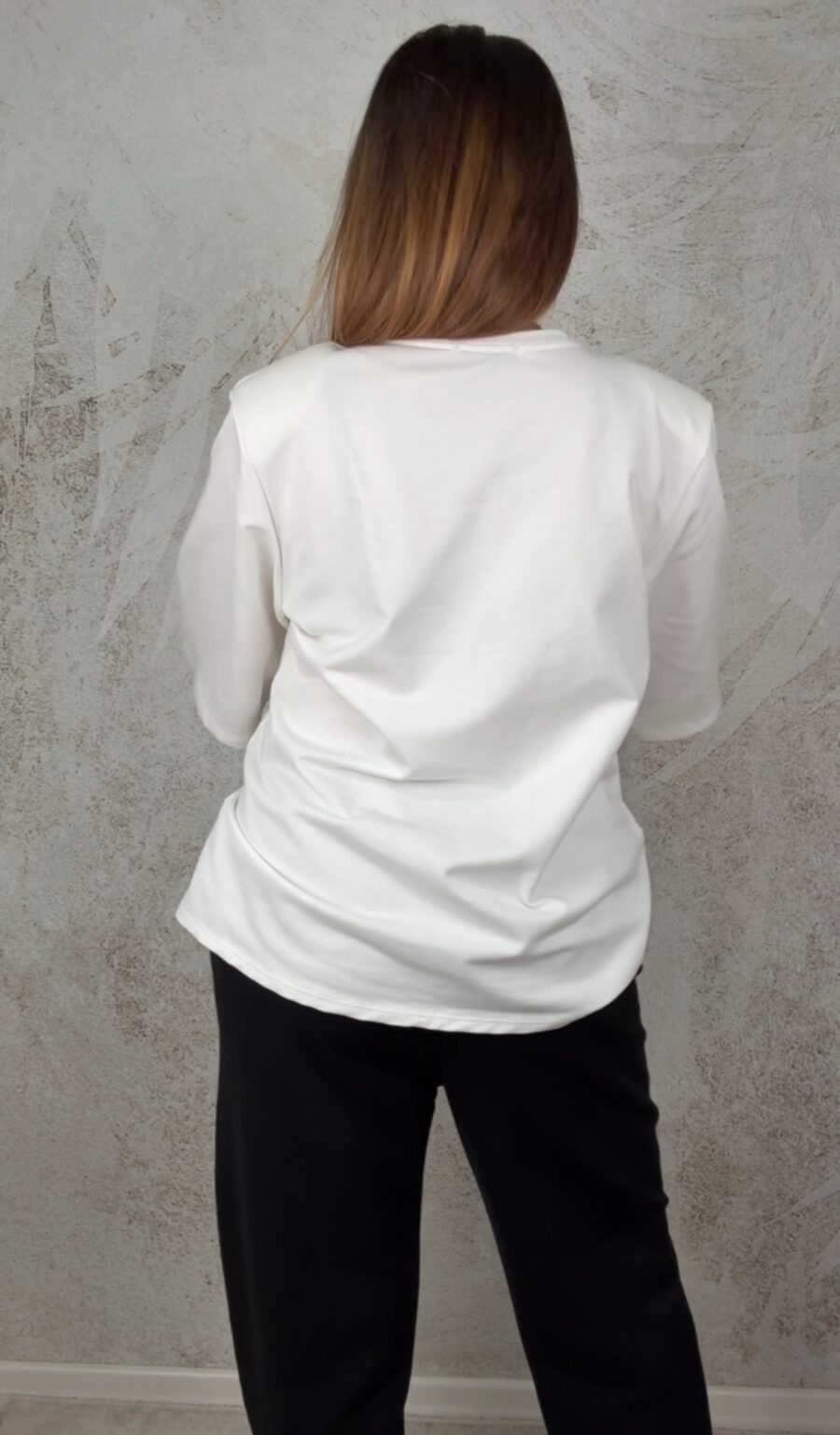 Felpa Perfect bianco - immagine 2